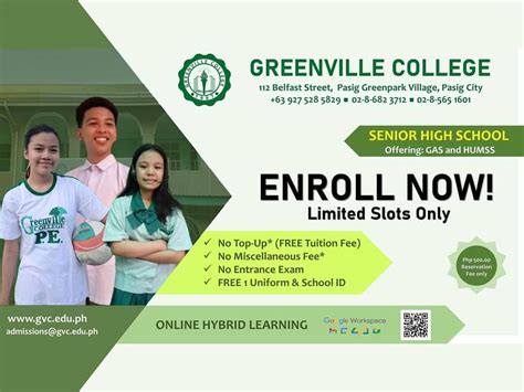 Greenville College – Primary, Secondary and Graduate School.